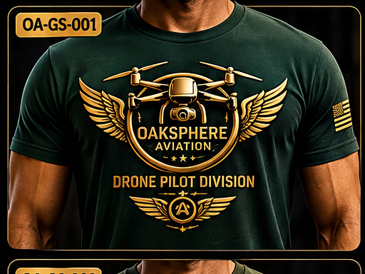Drone Pilot Division OakSphere Aviation shirt